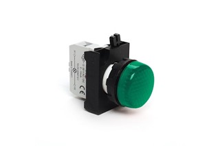 CP Serisi Plastik LED'li 12-30V AC/DC Yeşil 22 mm Sinyal